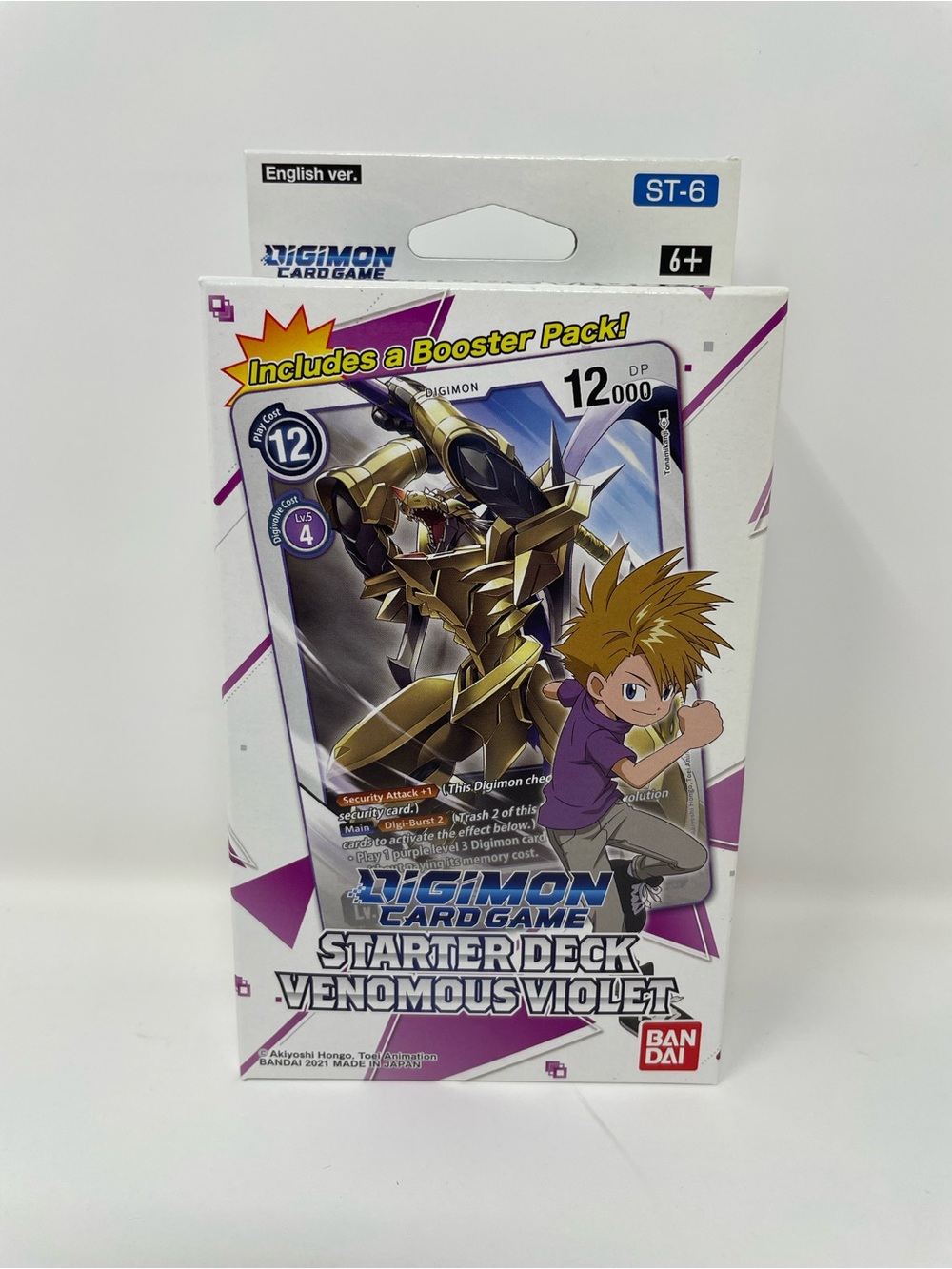 Digimon Venomous Violet Starter Deck (ST-06) Sealed Brand New